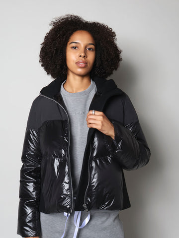 Marc o'polo cropped women's down jacket short black