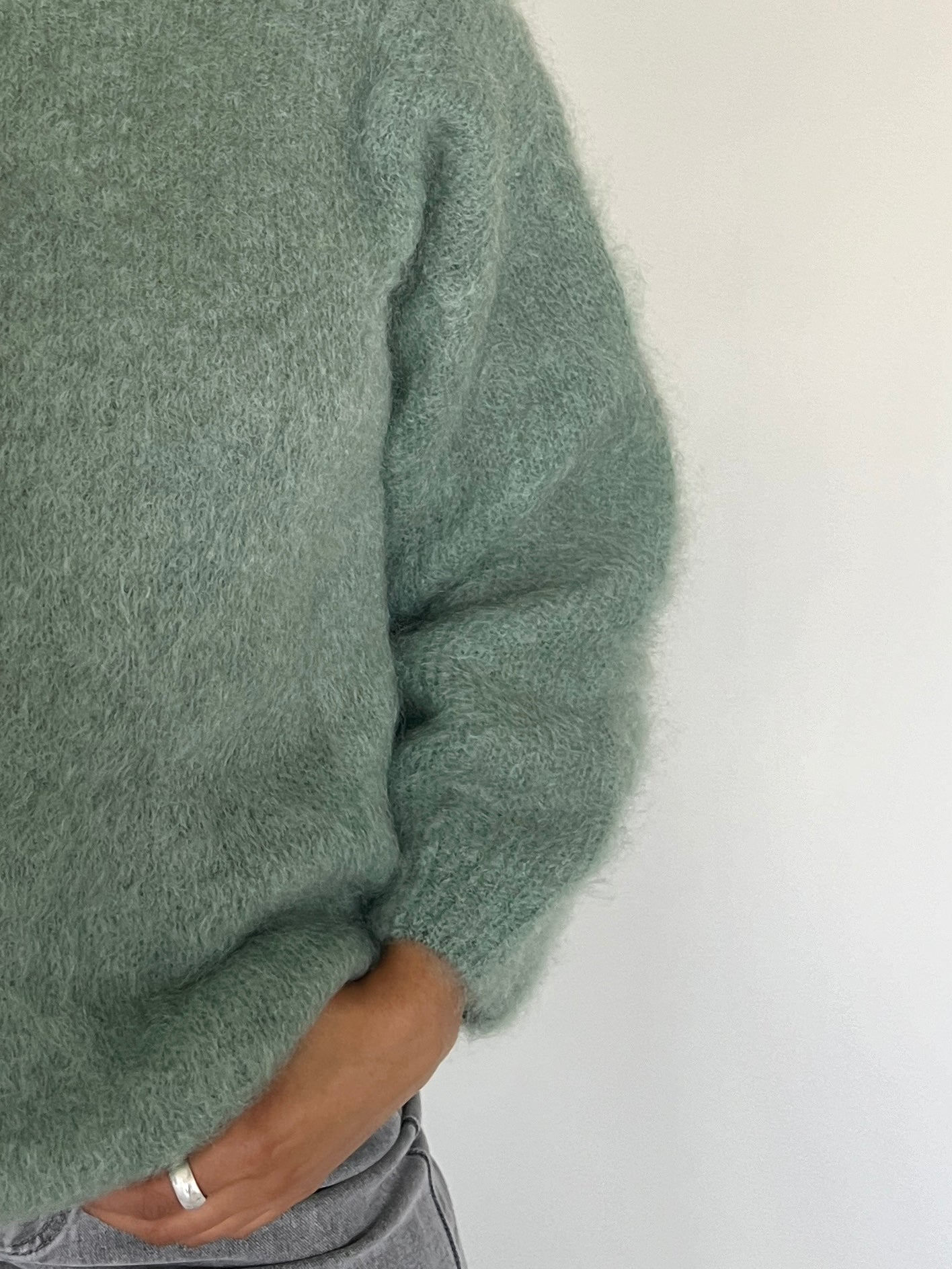 Piece of Heaven kid mohairneuletakki