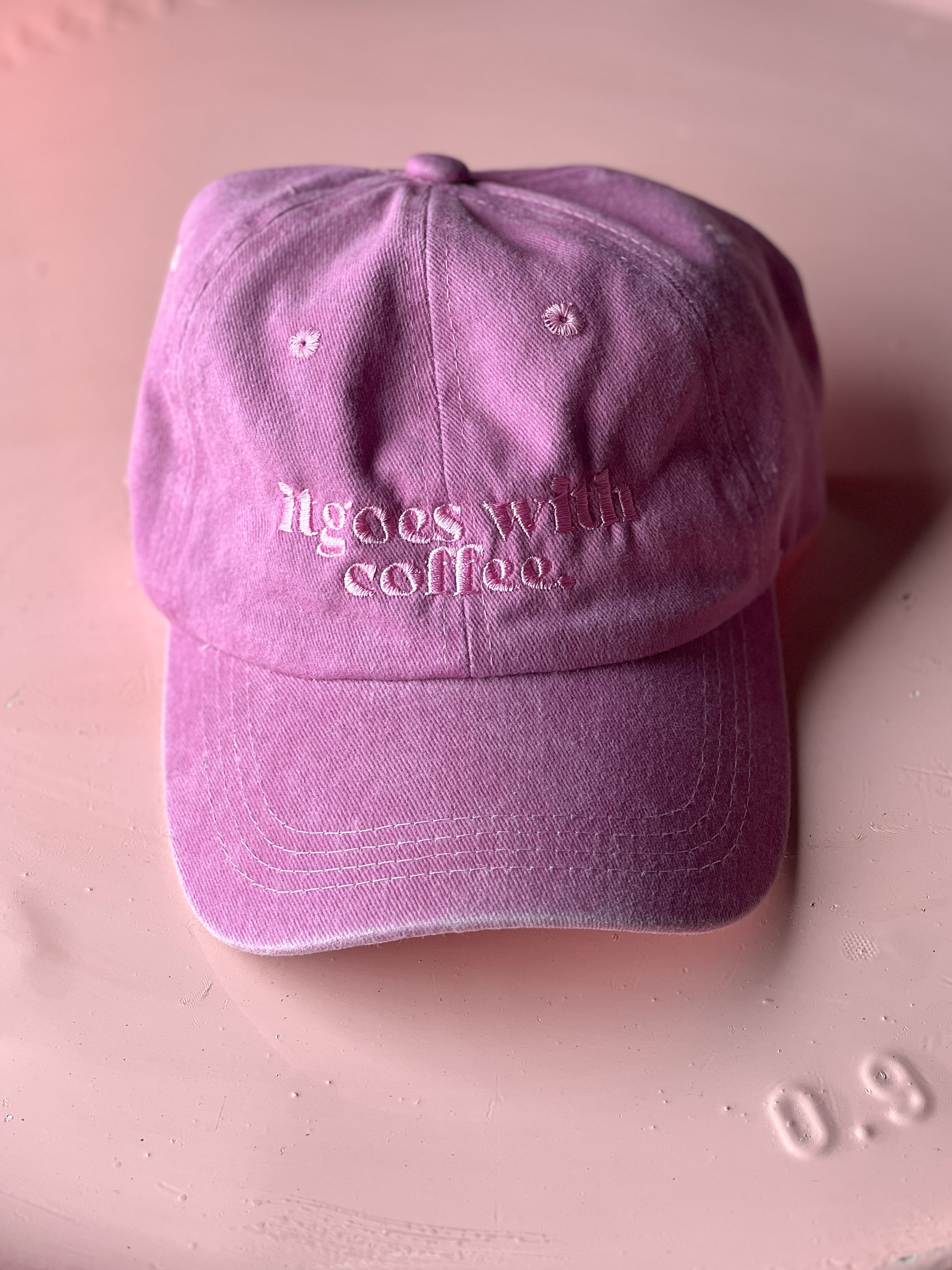 It goes with coffee cap