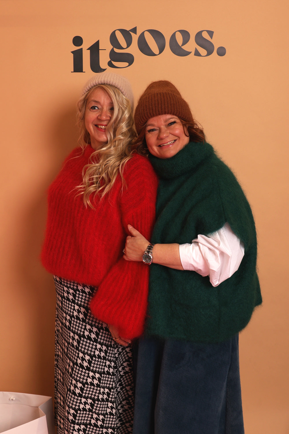 Heavy cloud kid mohair beanie