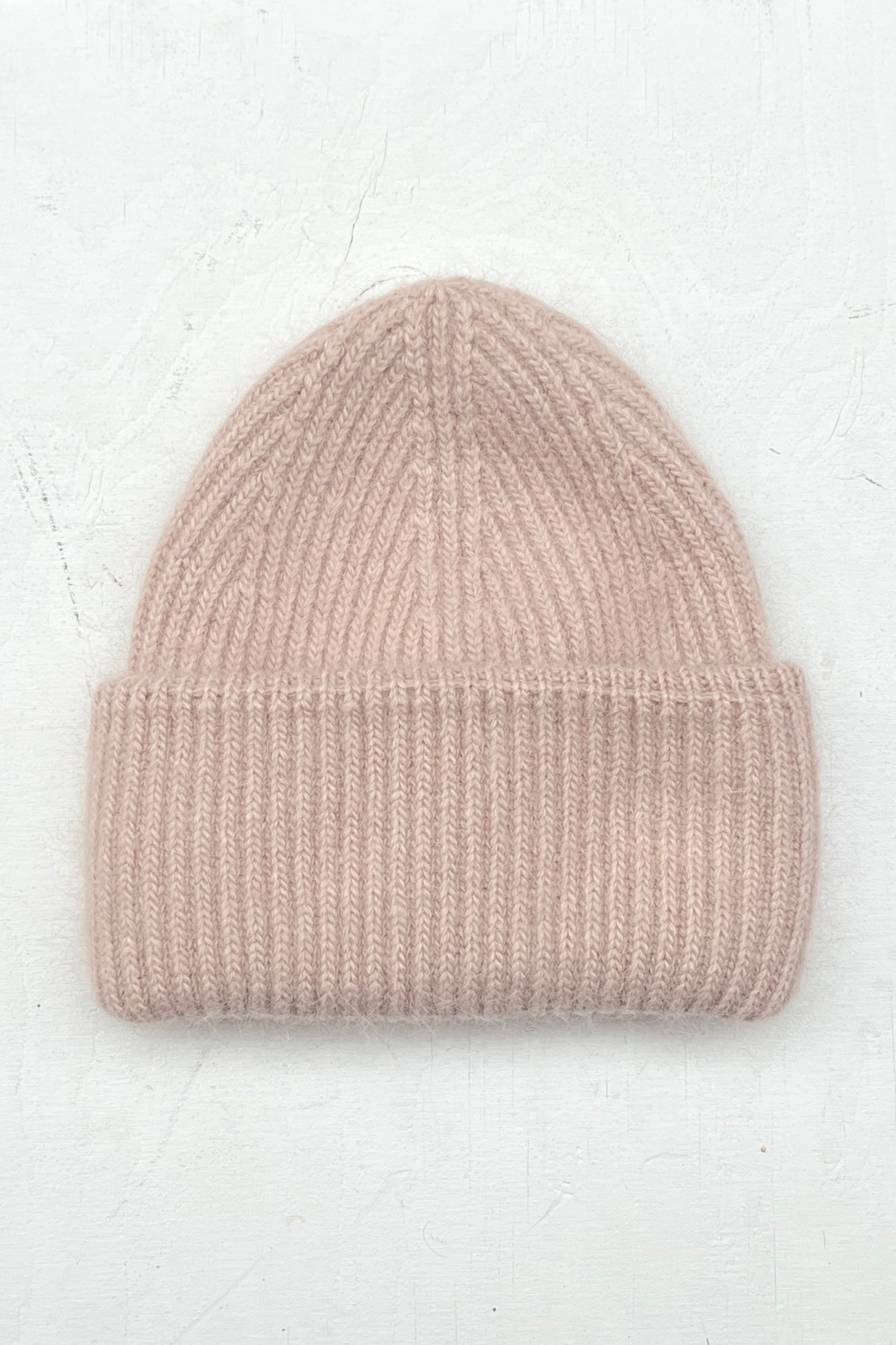 Heavy cloud kid mohair beanie
