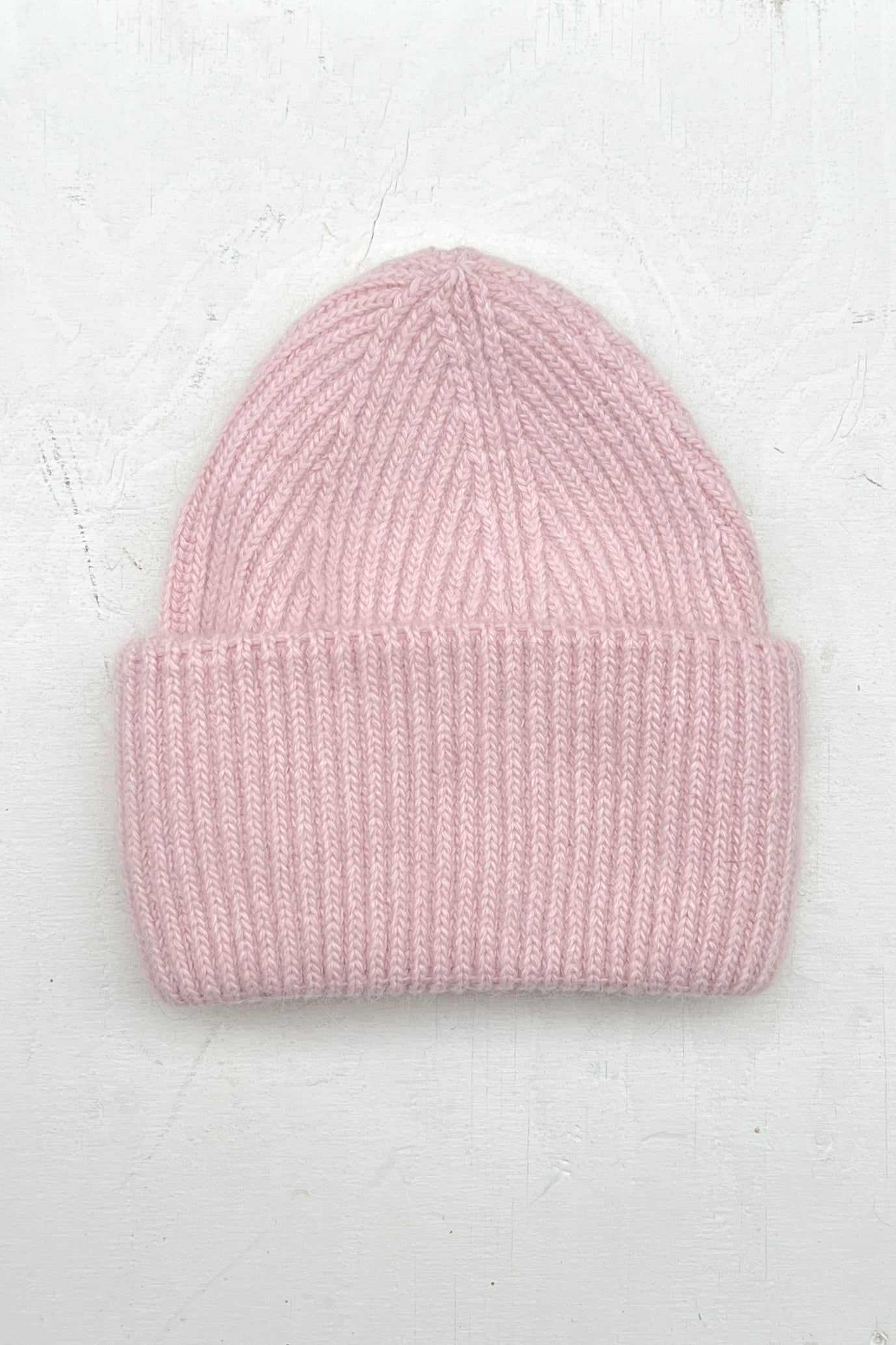 Heavy cloud kid mohair beanie