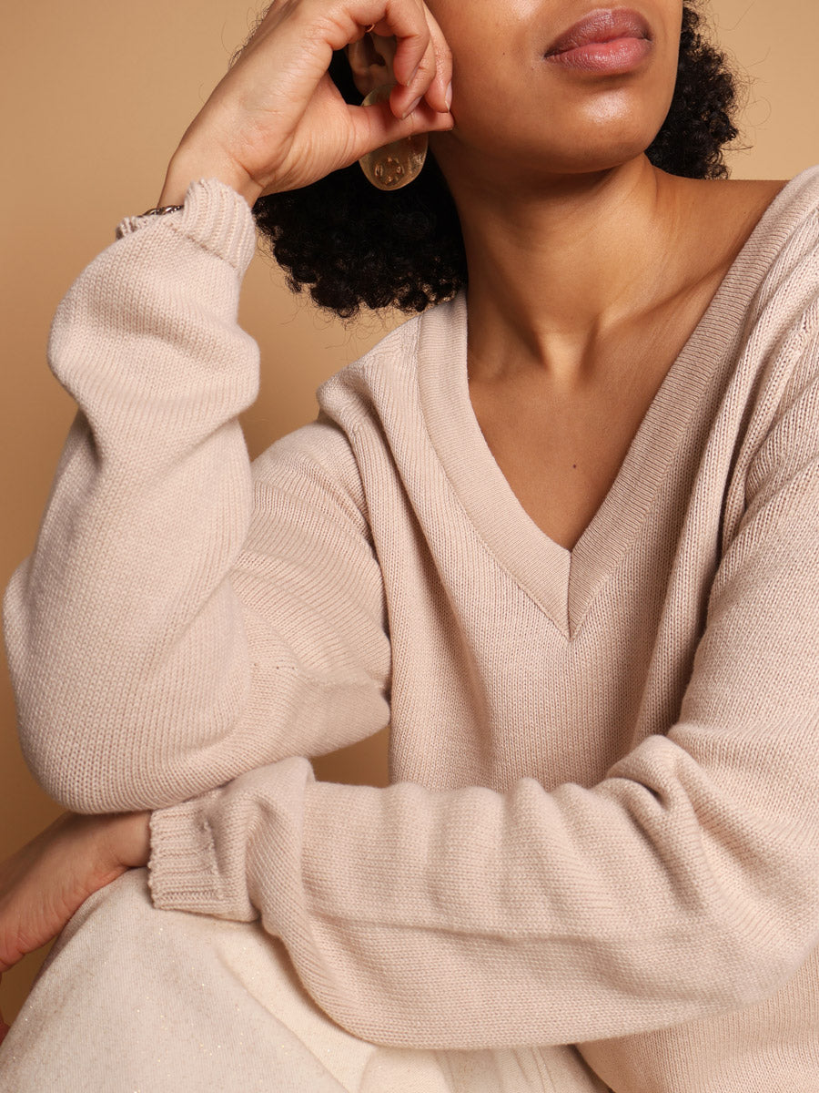 Mild Breeze cotton sweater