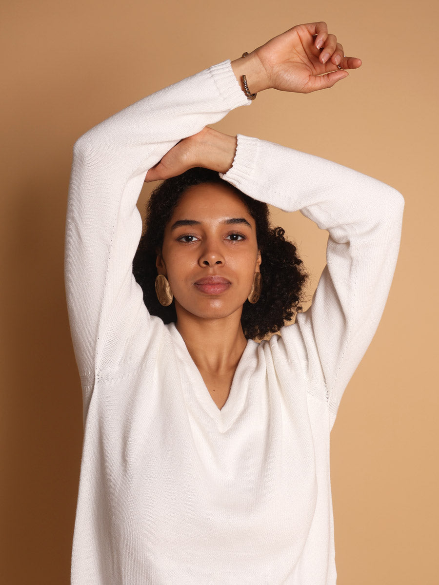 Mild Breeze cotton sweater