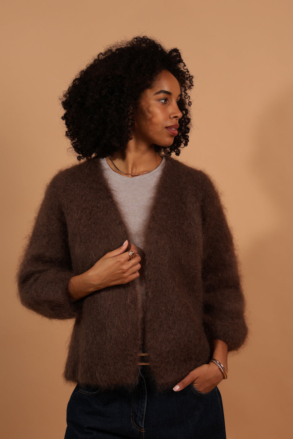 Cuddle kid mohair neuletakki