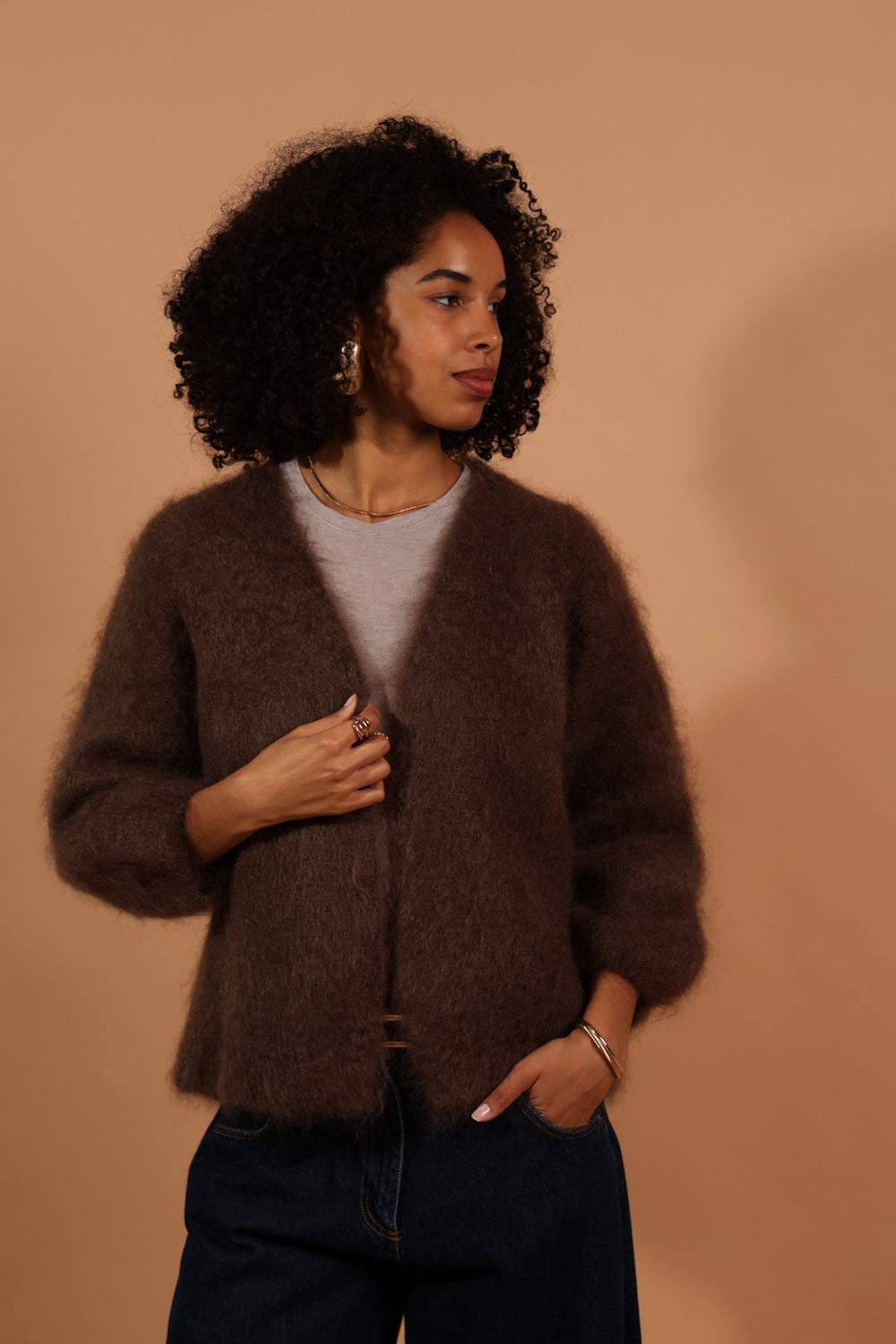 Cuddle kid mohair neuletakki