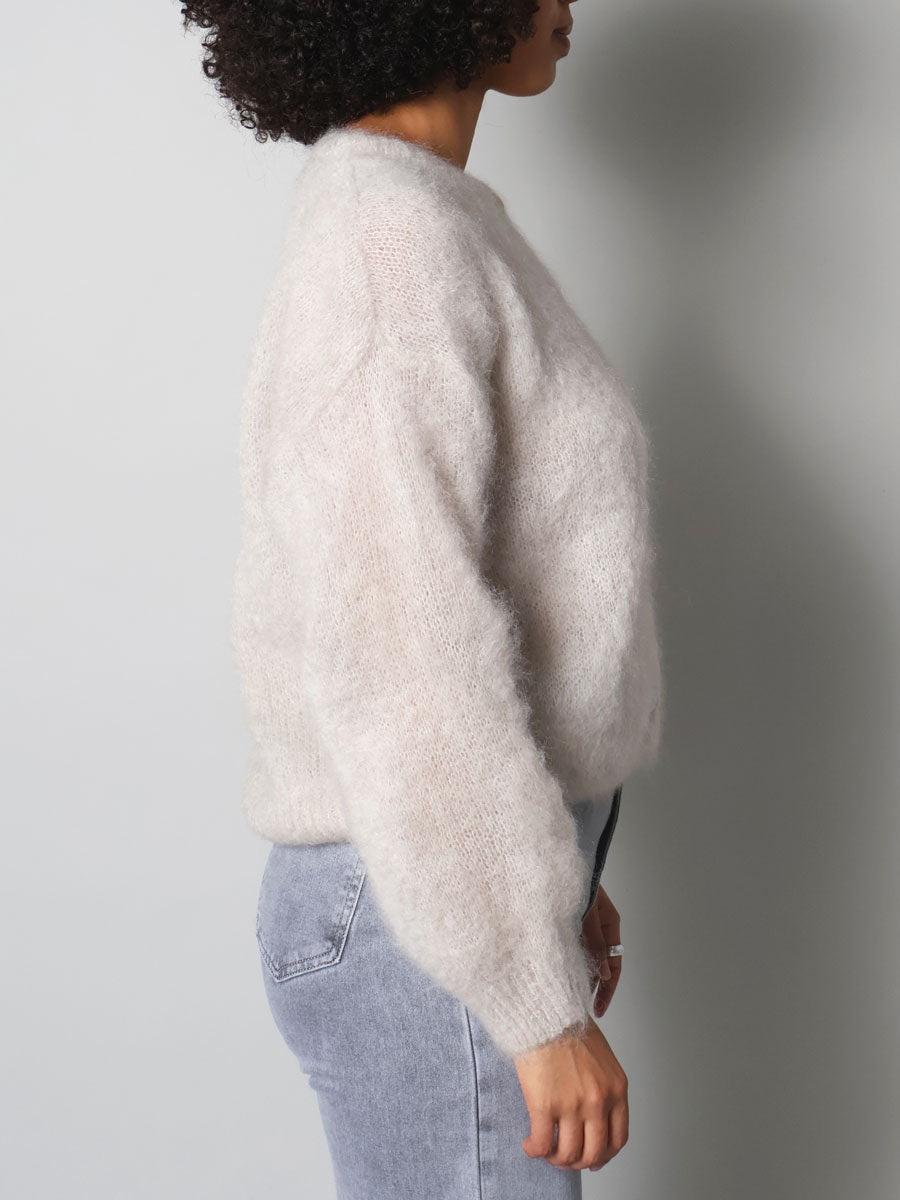 Flow kid mohair cardigan