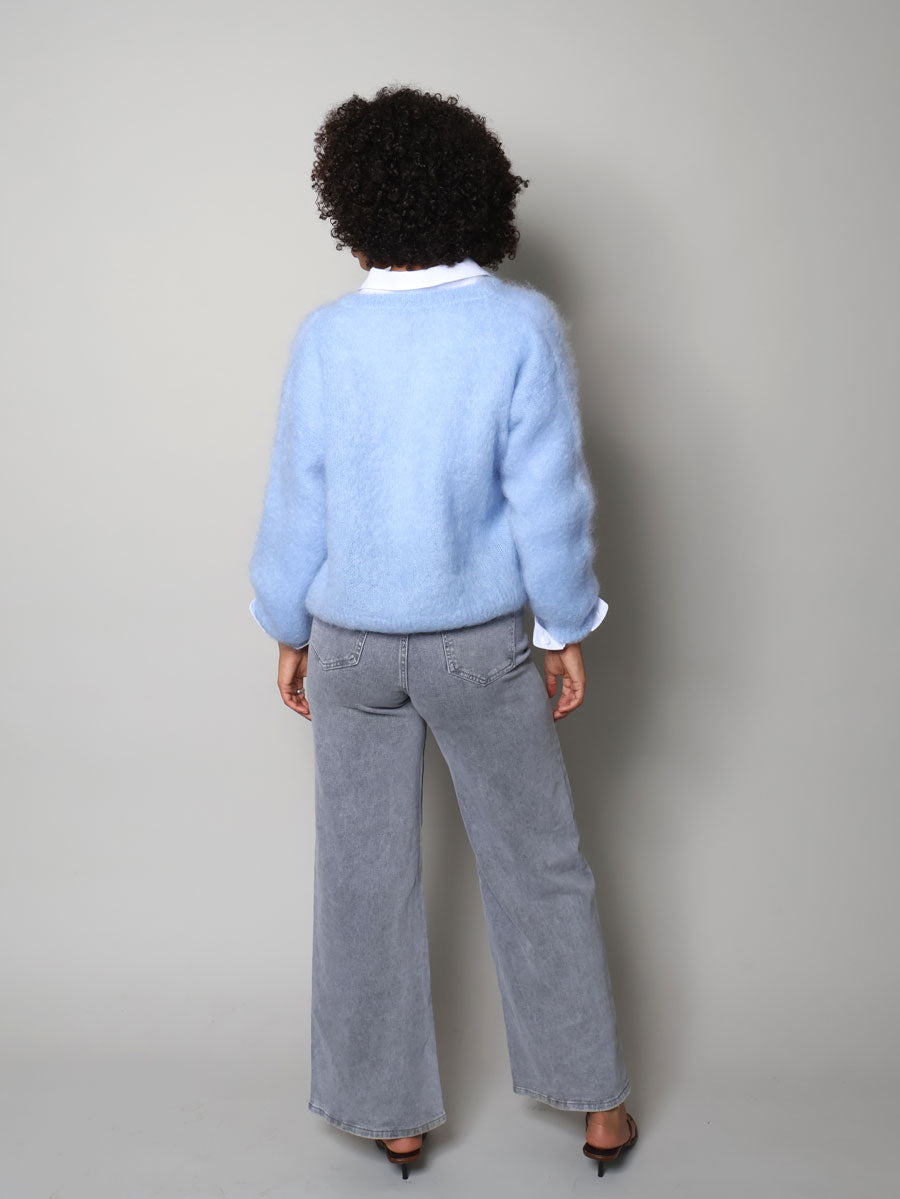 Flow kid mohair cardigan