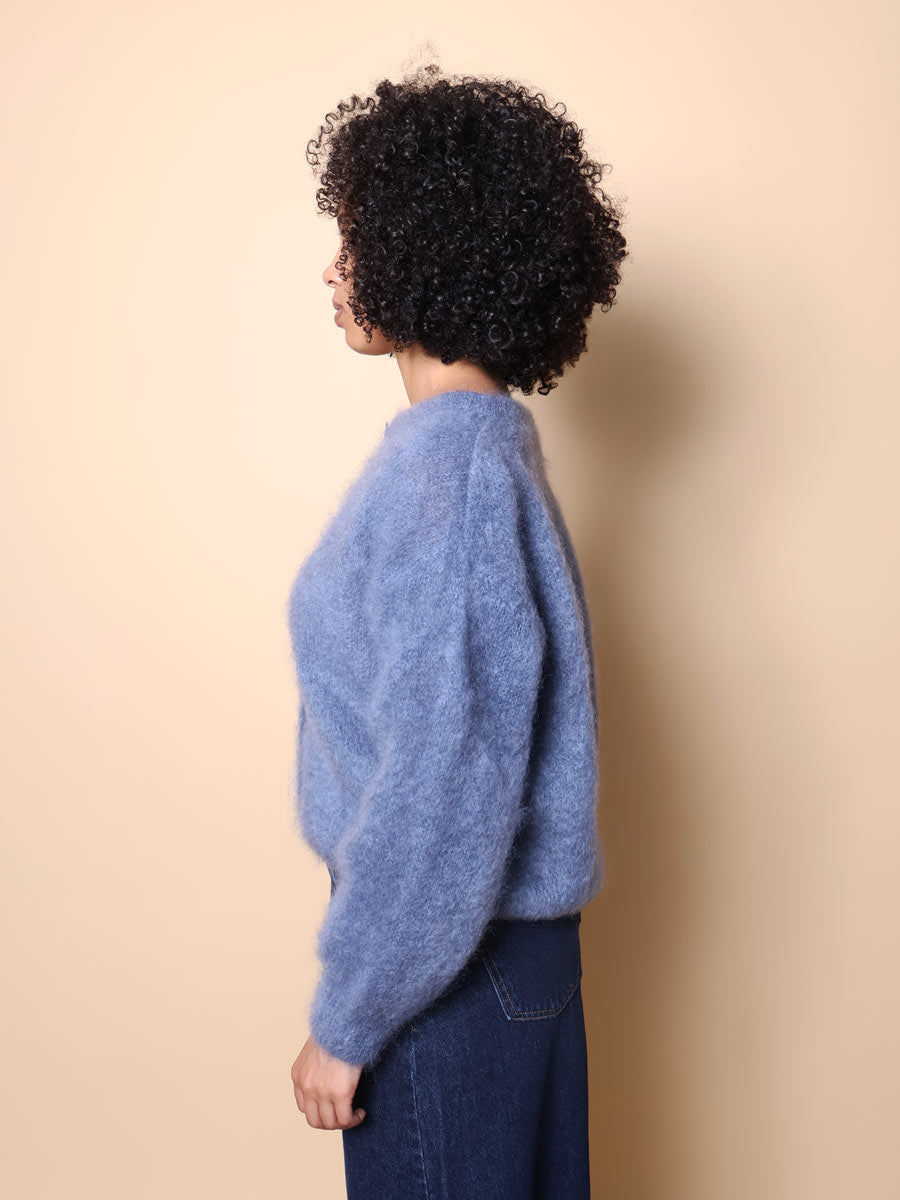 Flow kid mohair cardigan