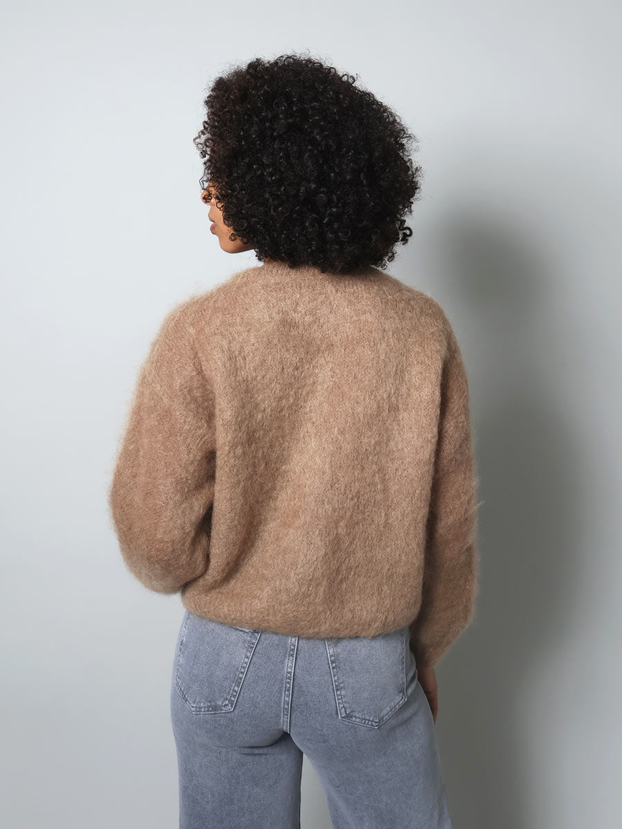 Flow kid mohair cardigan