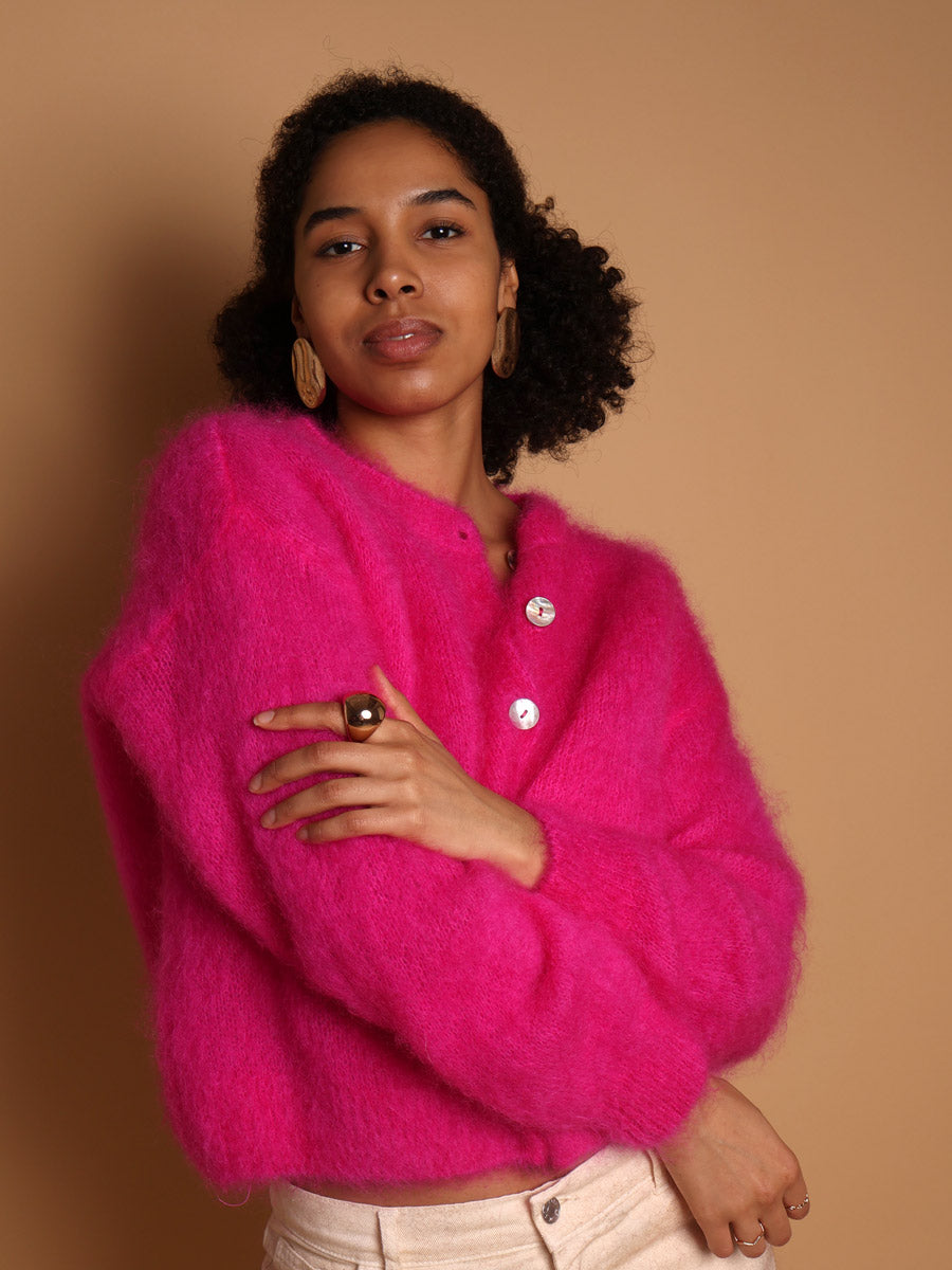 Flow kid mohair cardigan – Itgoes