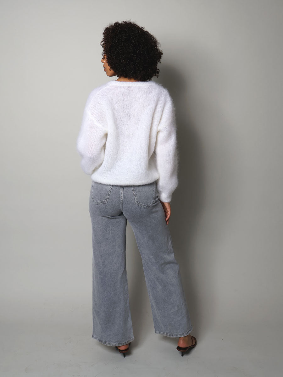 Flow kid mohair cardigan