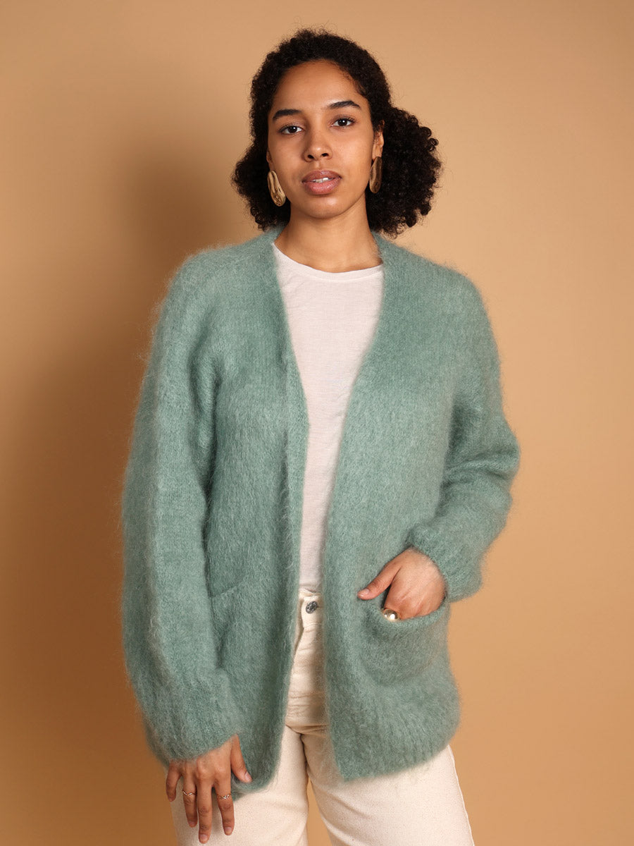Glow kid mohair cardigan – Itgoes