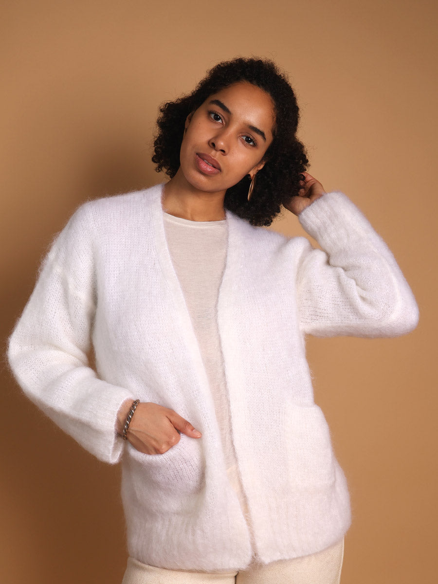 Glow kid mohair cardigan – Itgoes