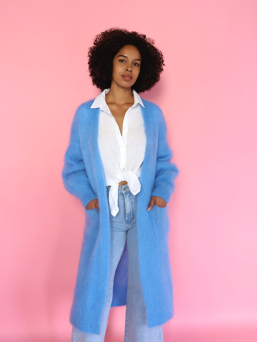 Piece of Heaven kid mohairneuletakki