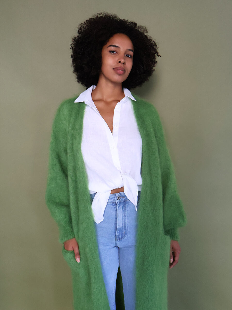 Piece of Heaven kid mohairneuletakki