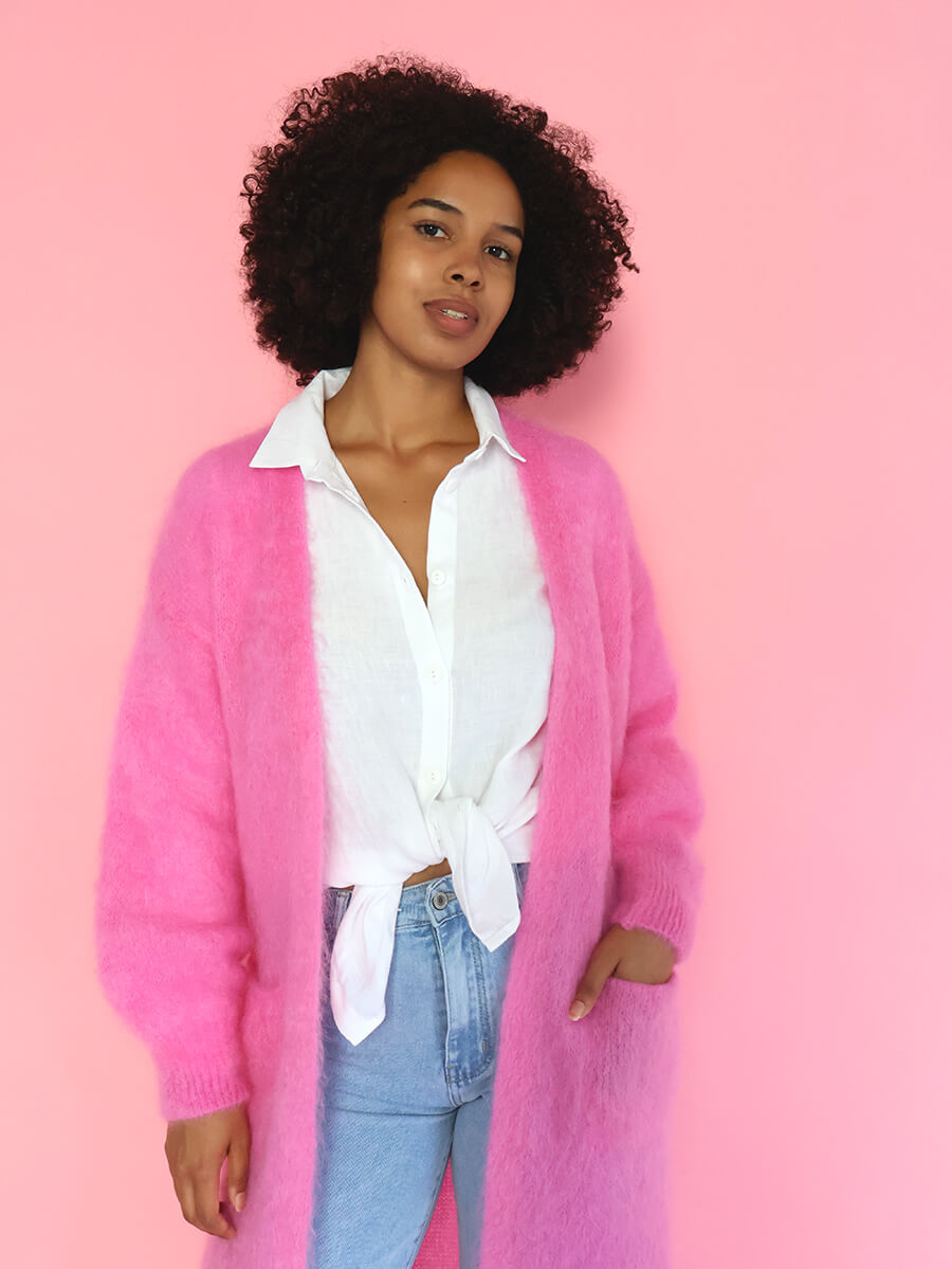 Piece of Heaven kid mohairneuletakki