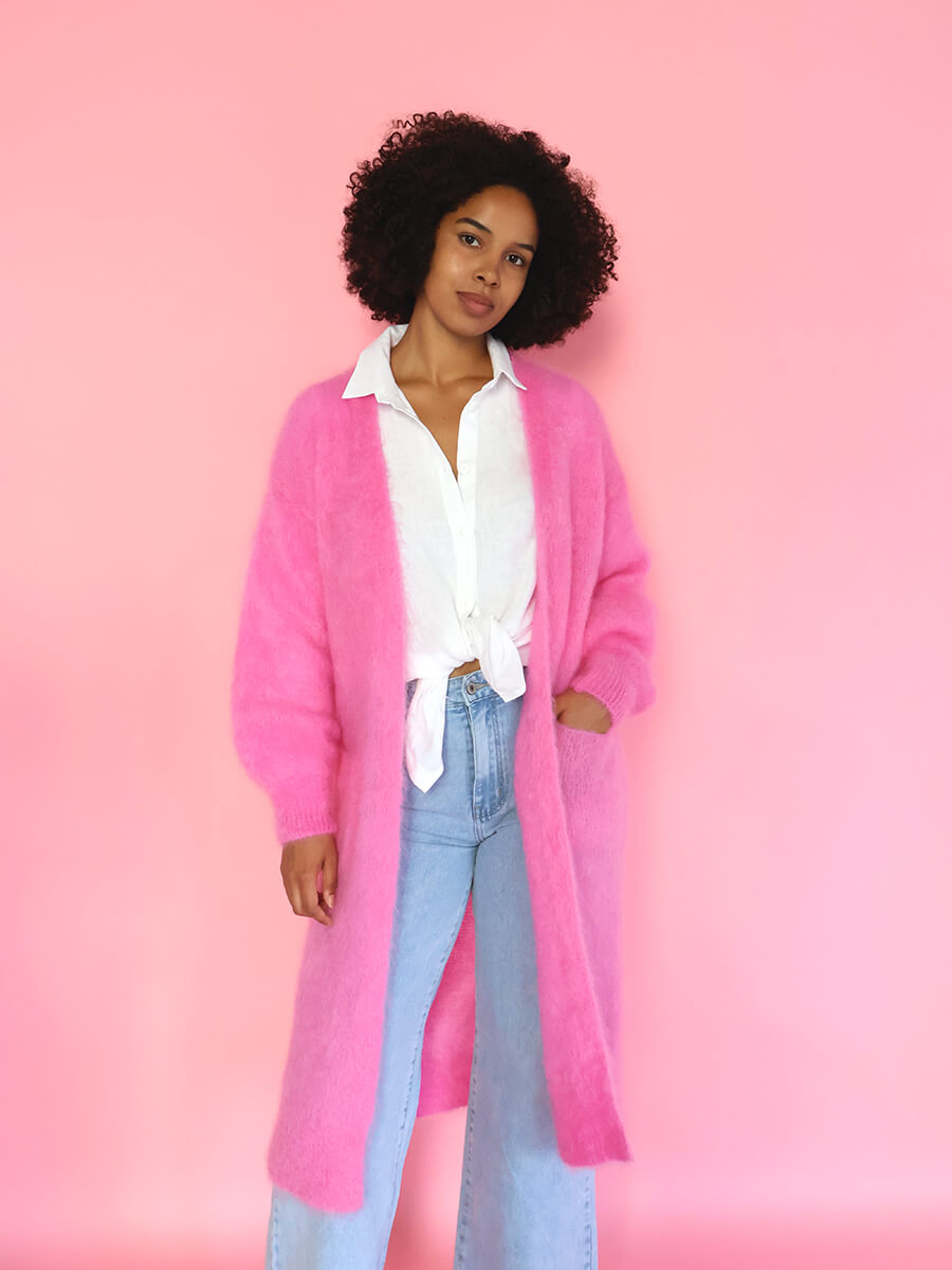 Piece of Heaven kid mohairneuletakki