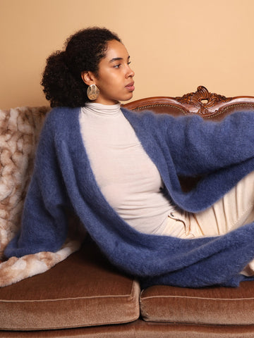 Piece of Heaven kid mohair cardigan