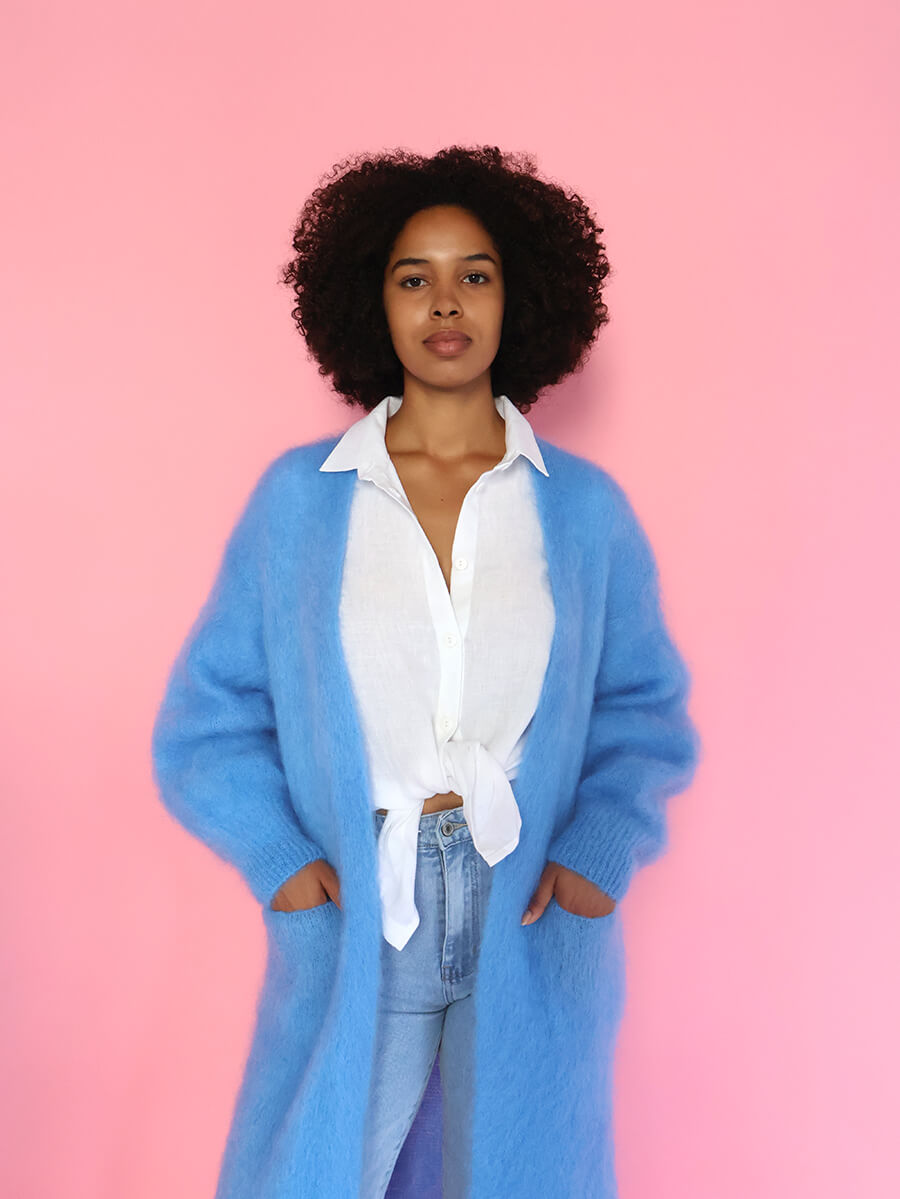 Piece of Heaven kid mohairneuletakki