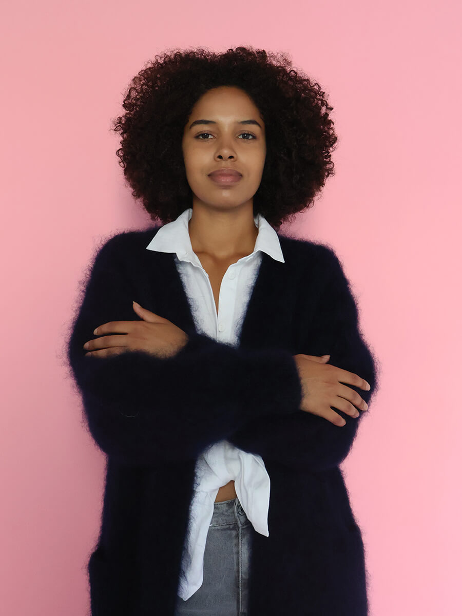 Piece of Heaven kid mohairneuletakki