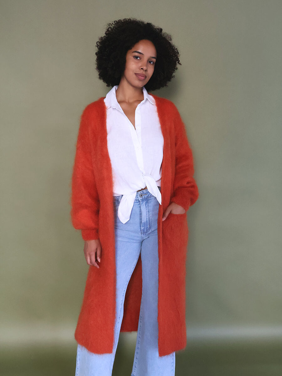 Piece of Heaven kid mohairneuletakki