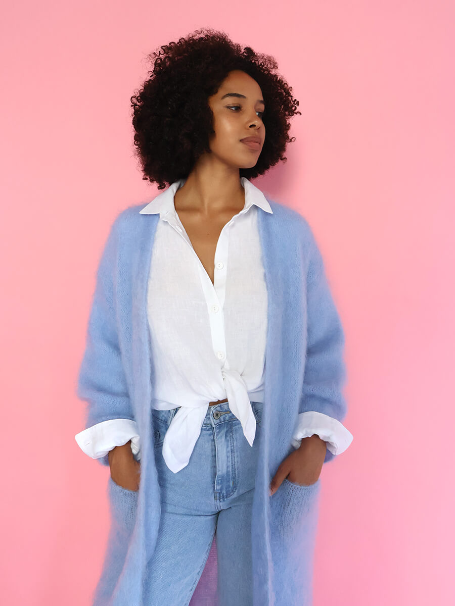 Piece of Heaven kid mohairneuletakki