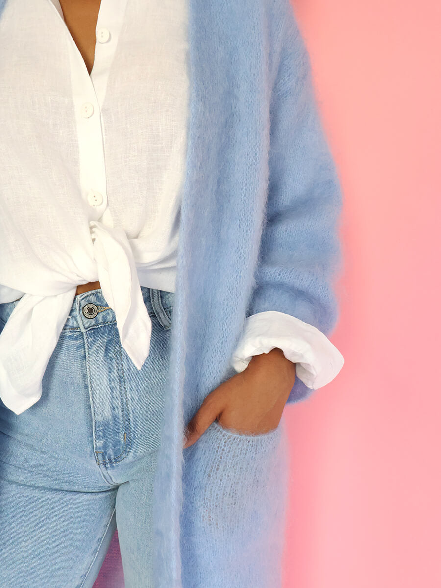 Piece of Heaven kid mohairneuletakki