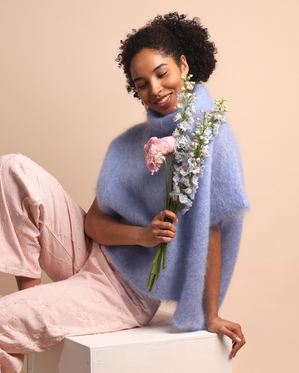 Hug kid mohairpooloneule