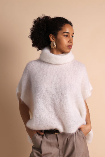Hug kid mohair polo shirt