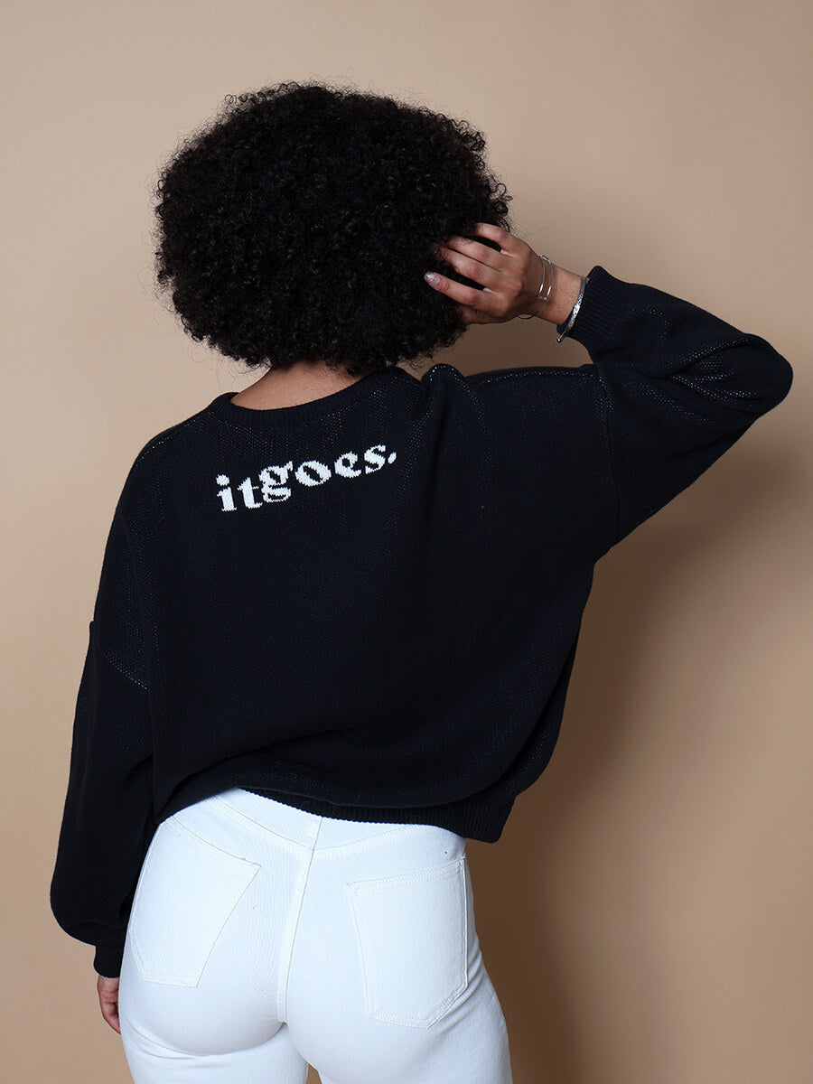 Itgoes unisex puuvillaneule