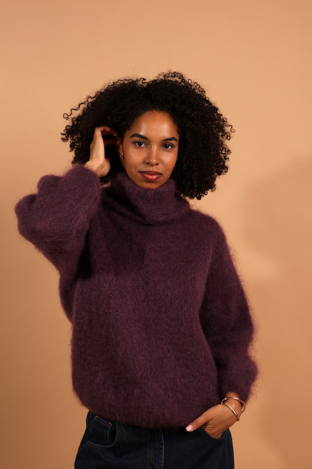 Love me kid mohair polo shirt