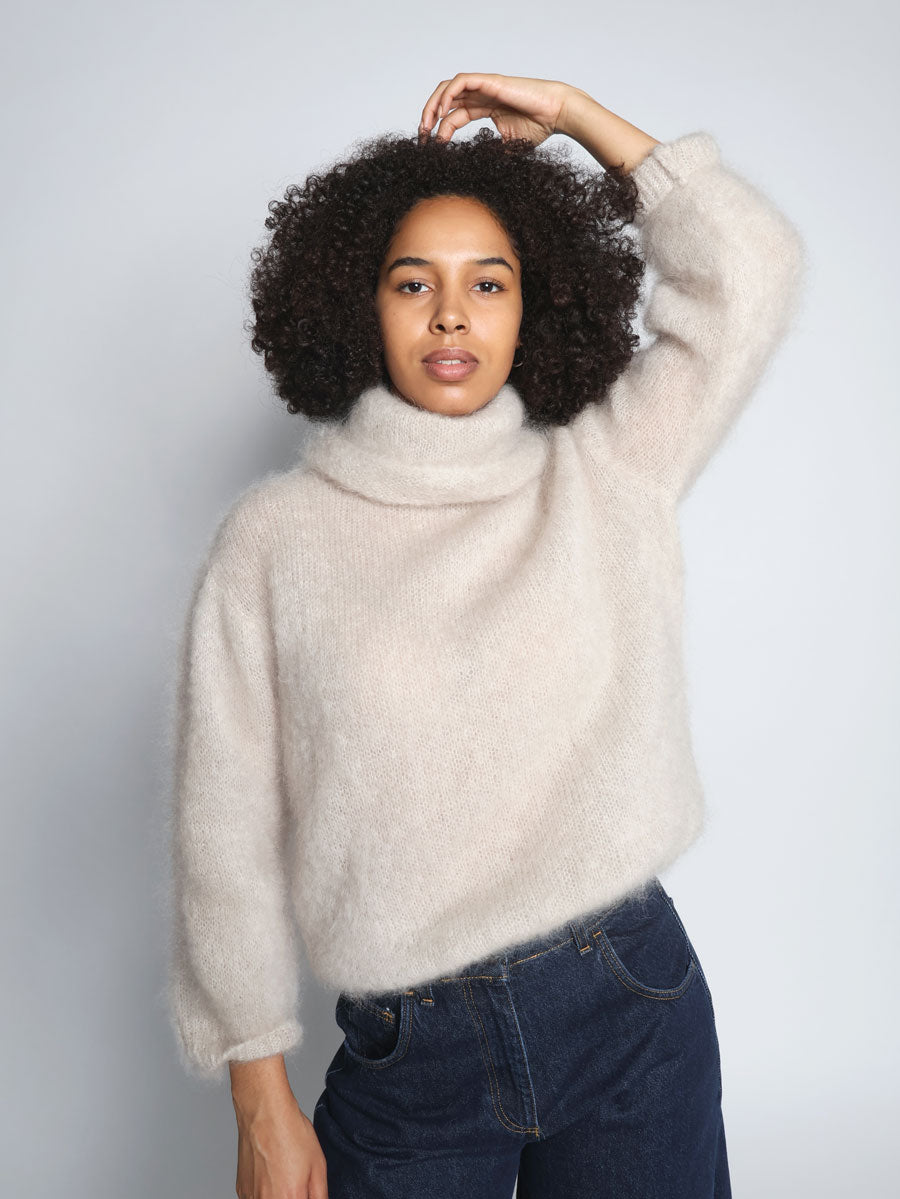 Love me kid mohair polo shirt