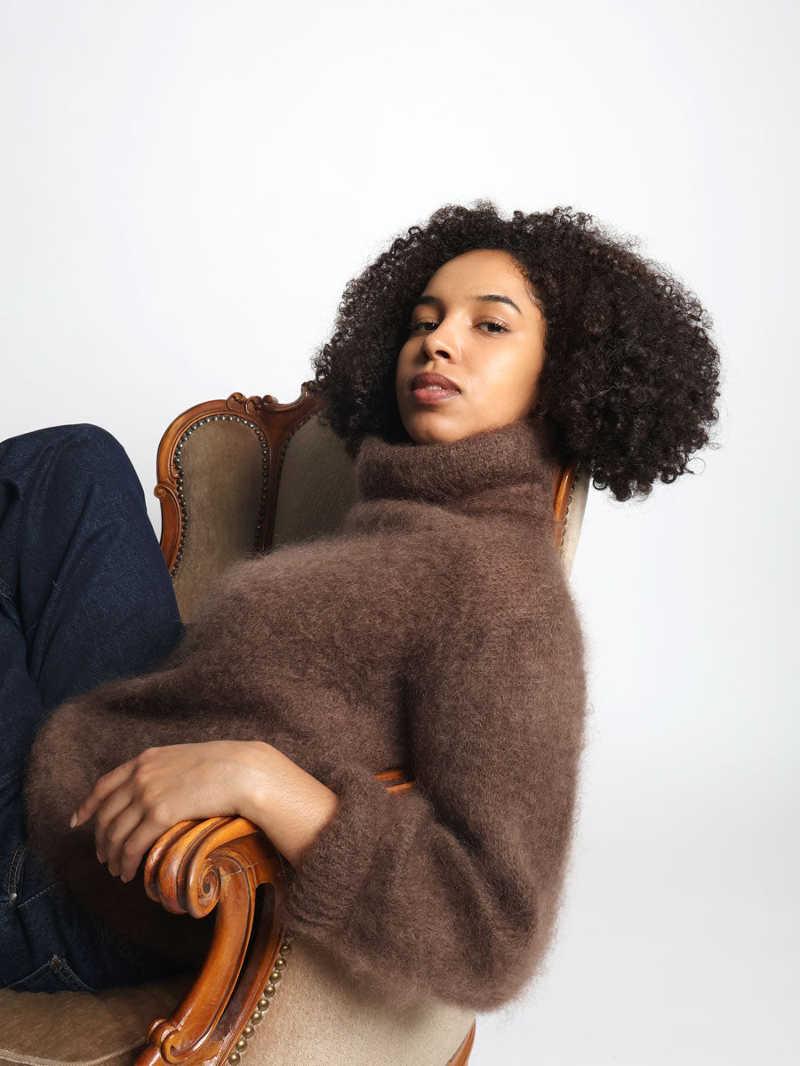 Love me kid mohair polo shirt