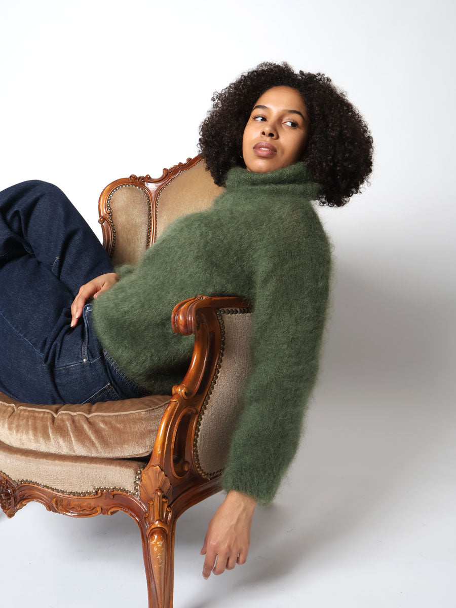 Love me kid mohair polo shirt