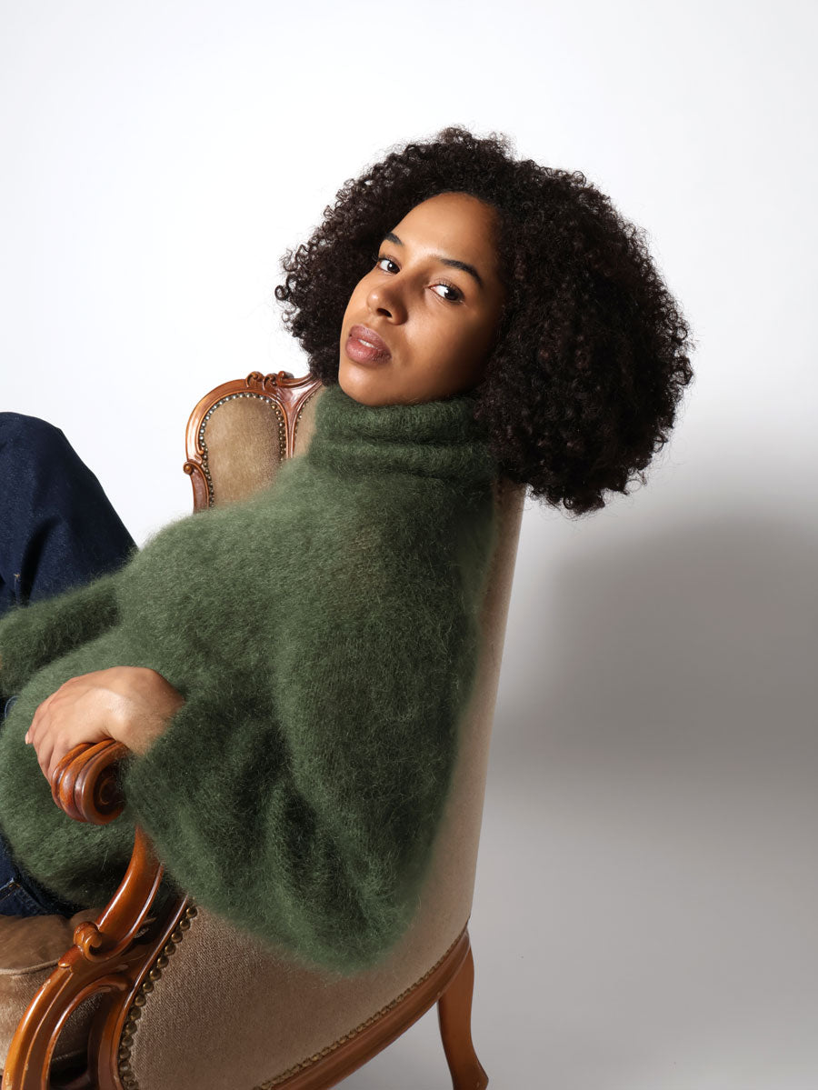 Love me kid mohair polo shirt