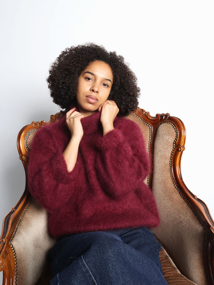 Love me kid mohair polo shirt