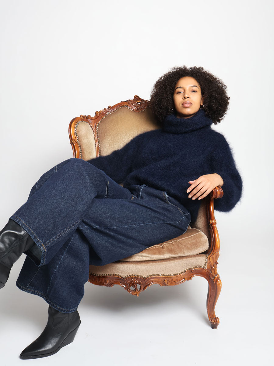 Love me kid mohair polo shirt