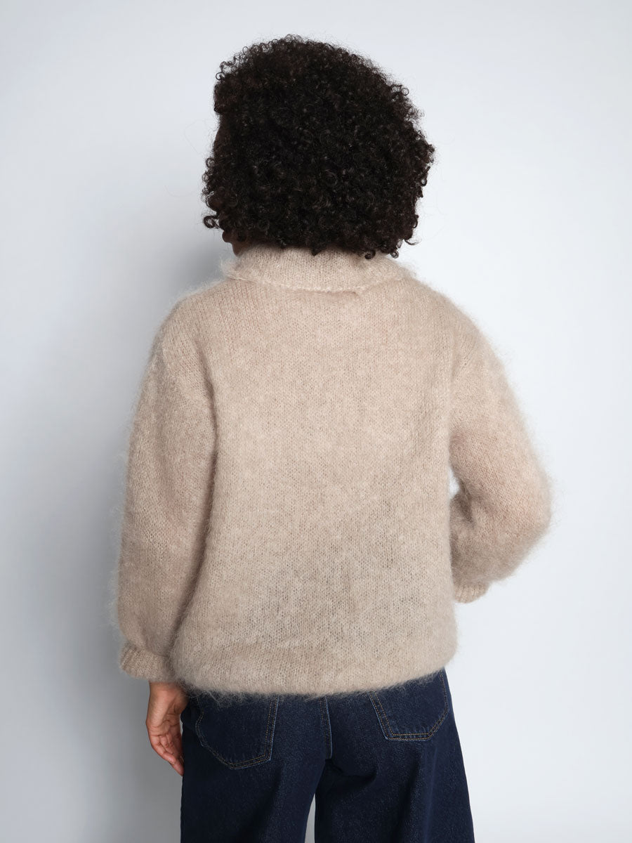 Love me kid mohair polo shirt