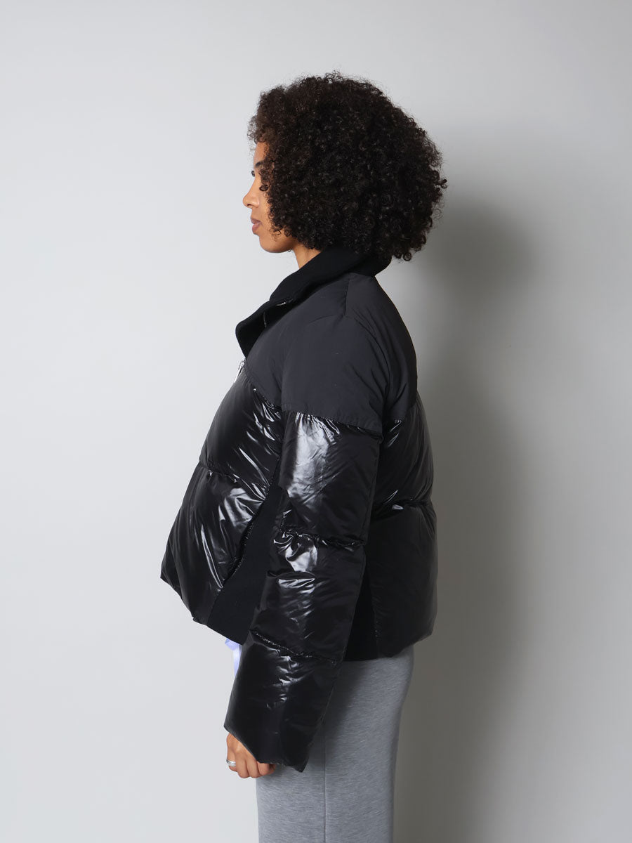 Marc o'polo cropped naisten untuvatakki lyhyt musta