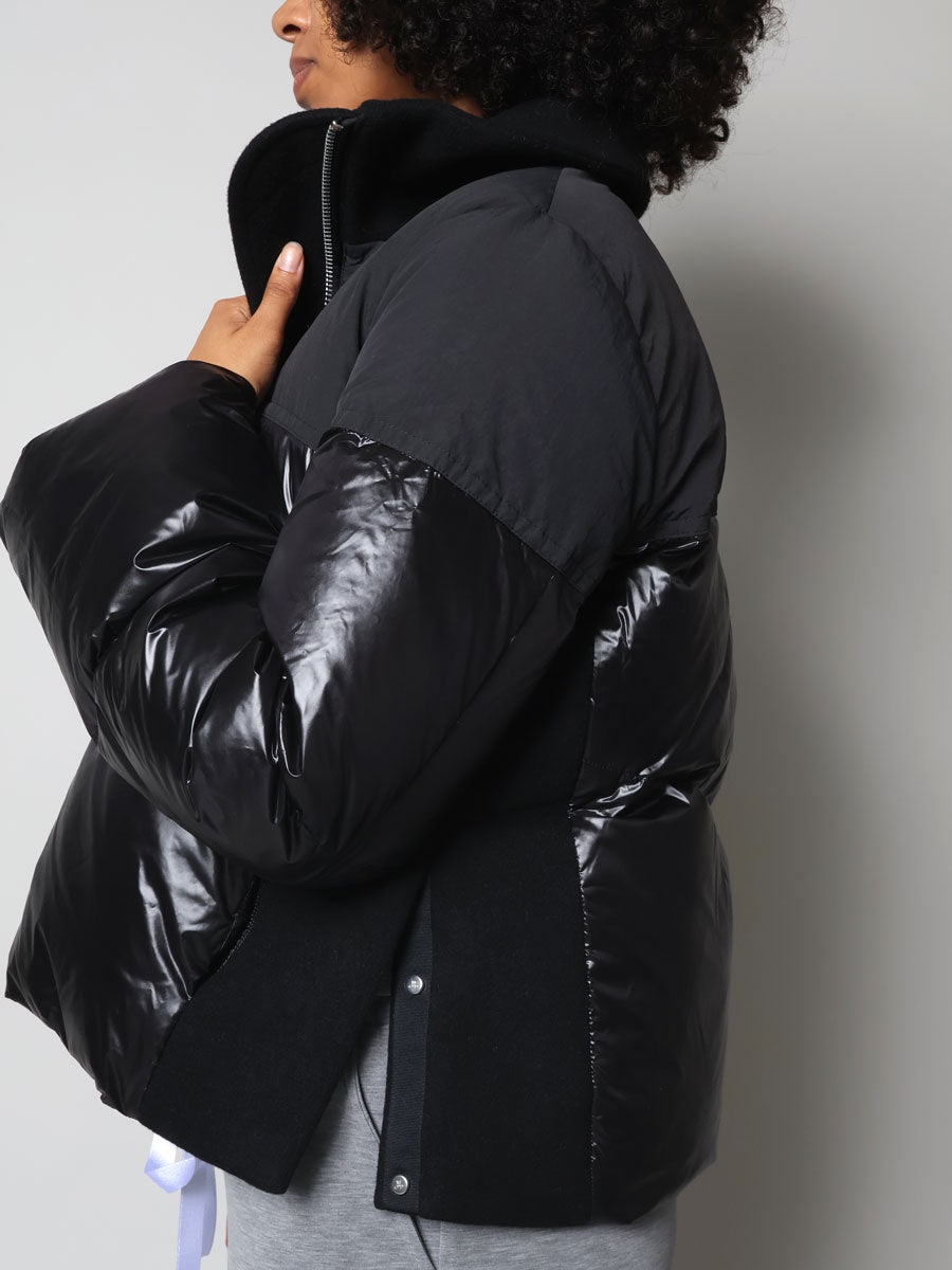 Marc o'polo cropped naisten untuvatakki lyhyt musta