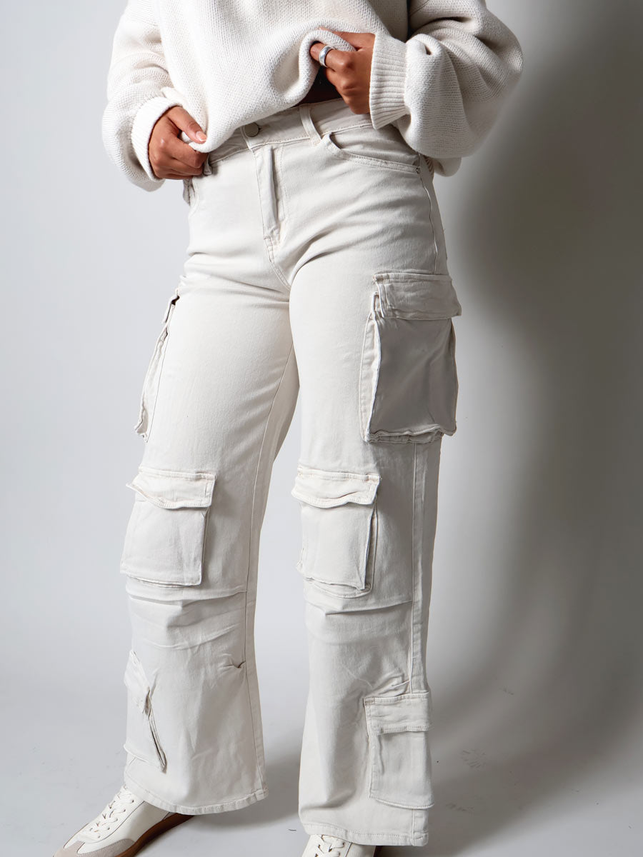 Pockets thigh pocket pants