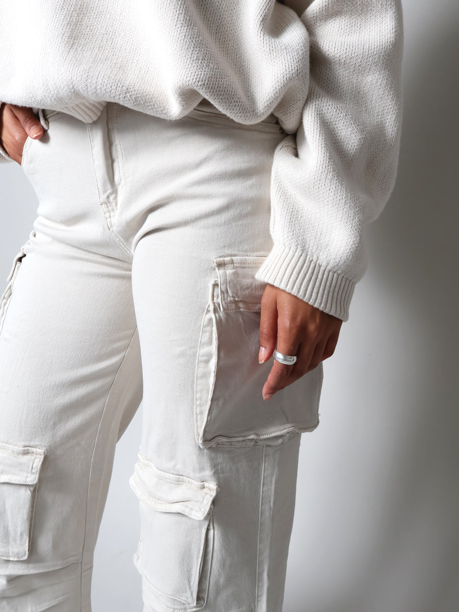 Pockets thigh pocket pants