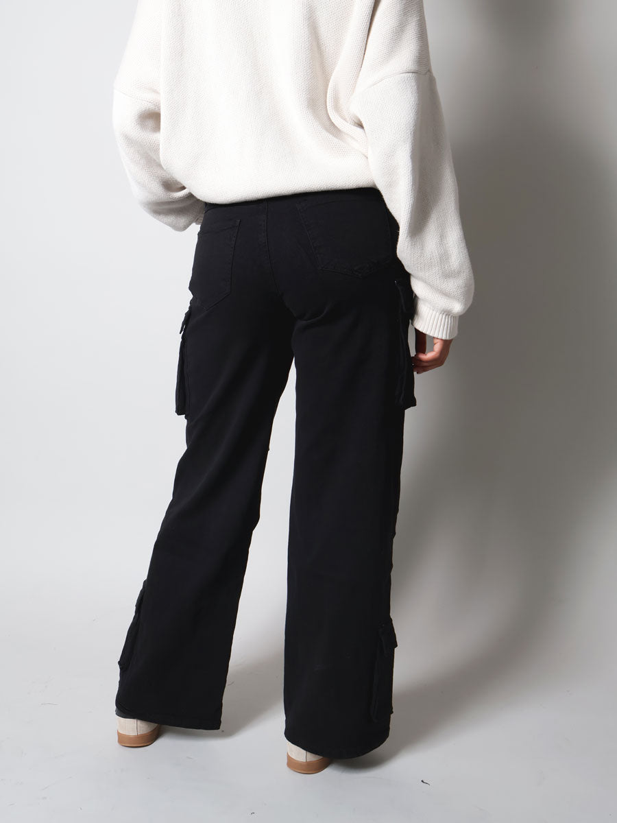 Pockets thigh pocket pants
