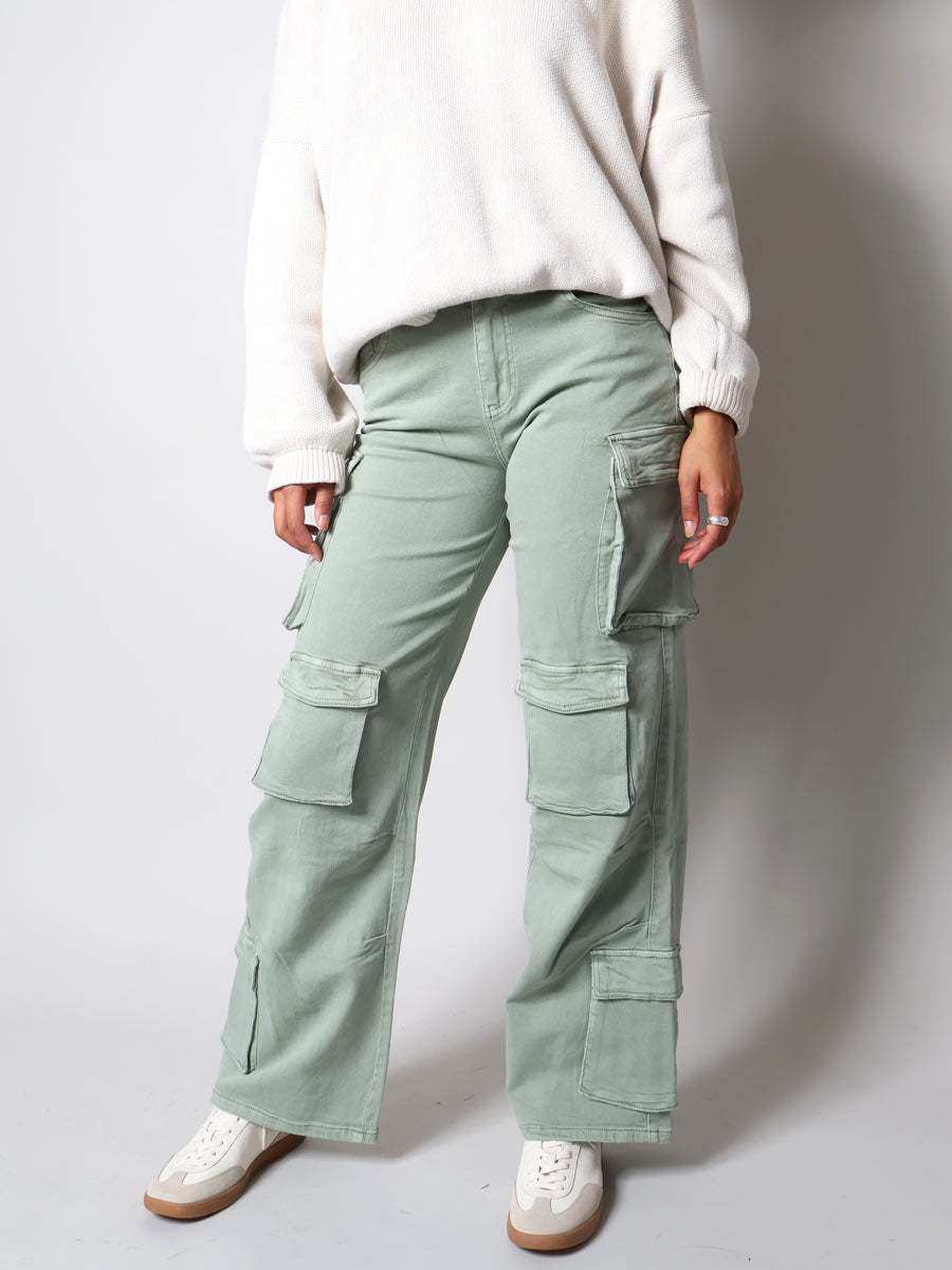 Pockets thigh pocket pants