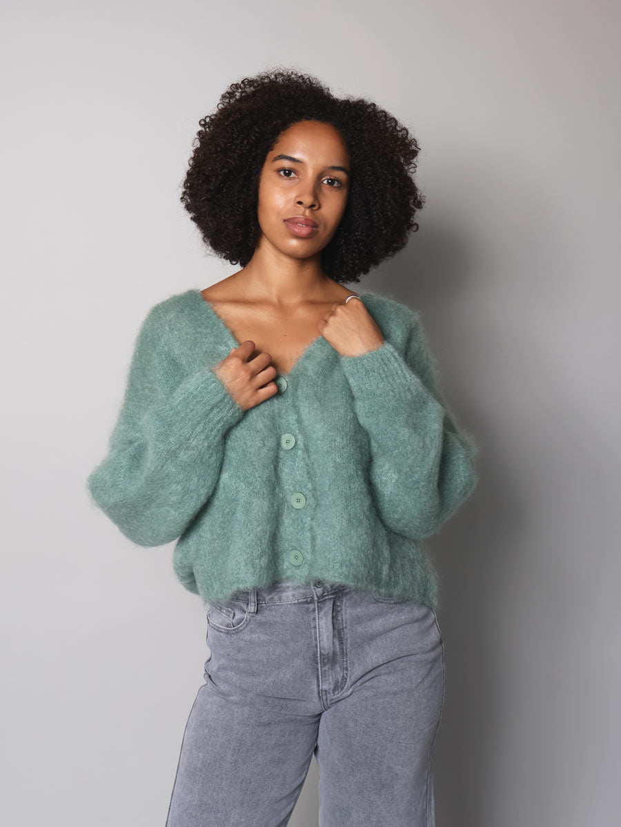 Soft kid mohair cardigan – Itgoes
