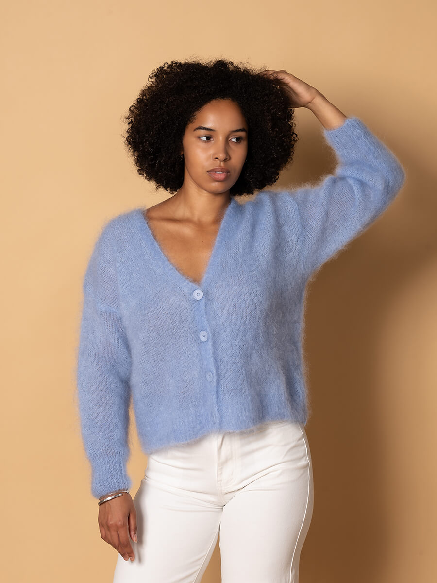 Soft kid mohair cardigan – Itgoes