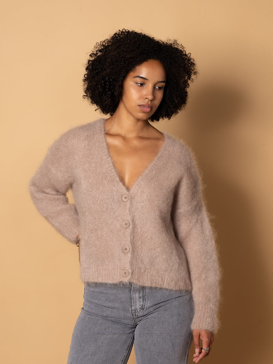 Soft kid mohair cardigan – Itgoes