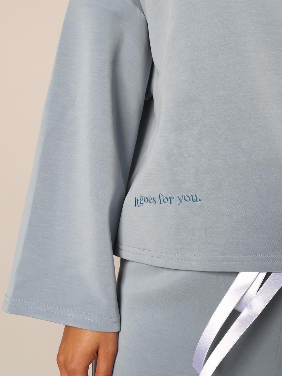 Soft elegance lounge pystykauluspaita