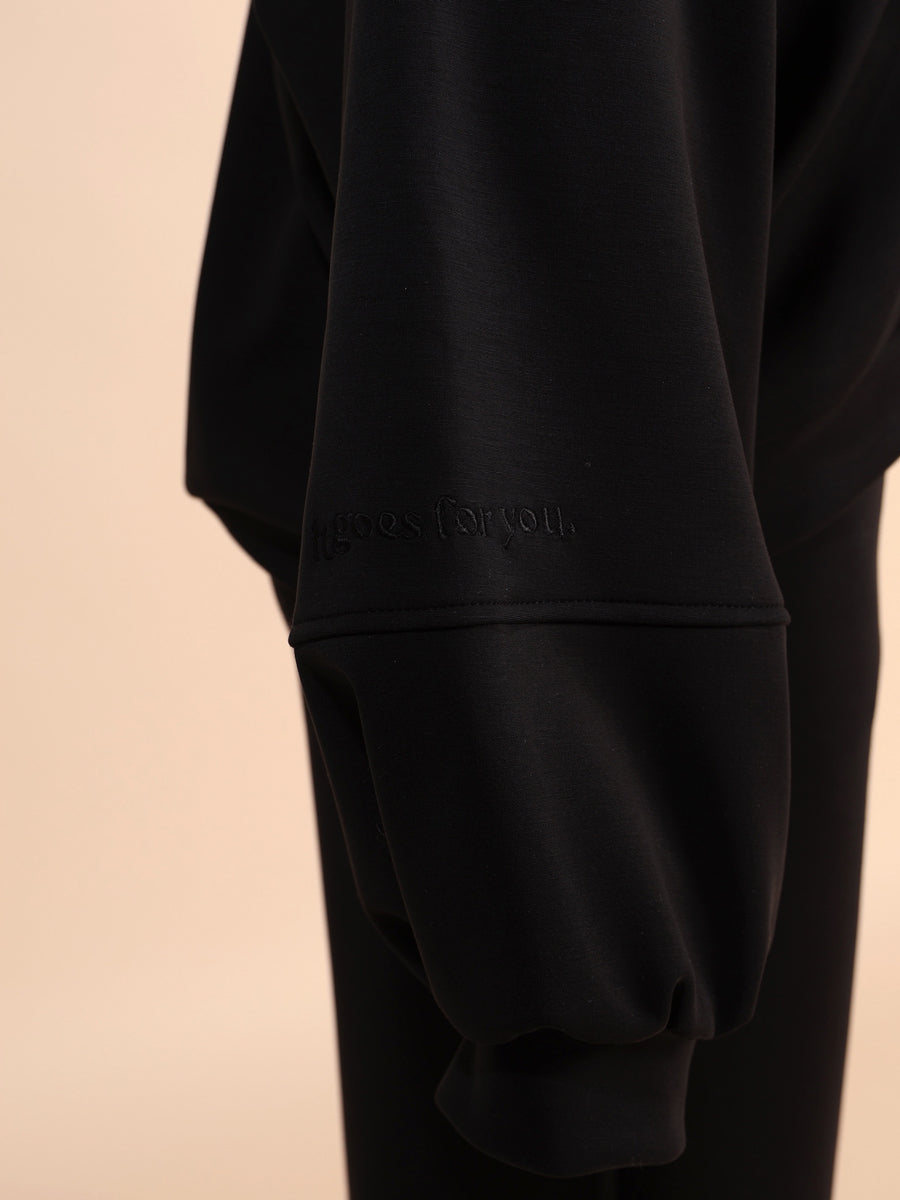 Soft Elegance lounge zip sweatshirt